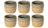 Costa Nova Koffiekopjes Arenito Sage Green 200 ml - 6 stuks