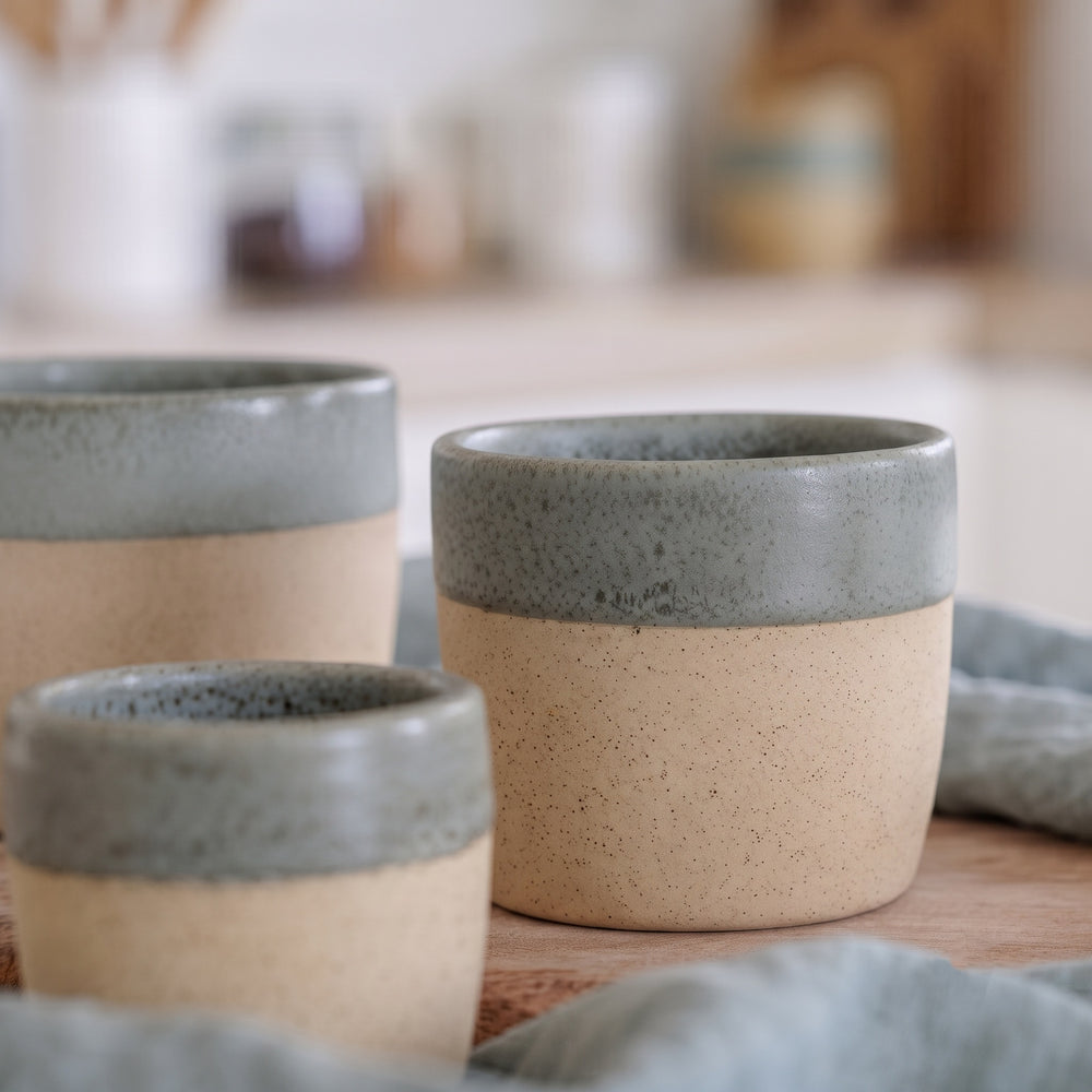 Costa Nova Koffiekopjes Arenito Sage Green 200 ml - 6 stuks