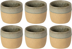 Costa Nova Bekers Arenito Sage Green 360 ml - 6 stuks
