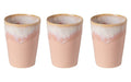 Costa Nova Bekers Grespresso Soft Pink 375 ml - 3 stuks