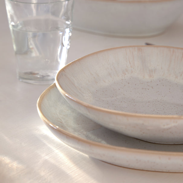 Costa Nova Diepe Borden / Pastaborden Casafina Eivissa Sand Beige ø 23 cm - 6 stuks