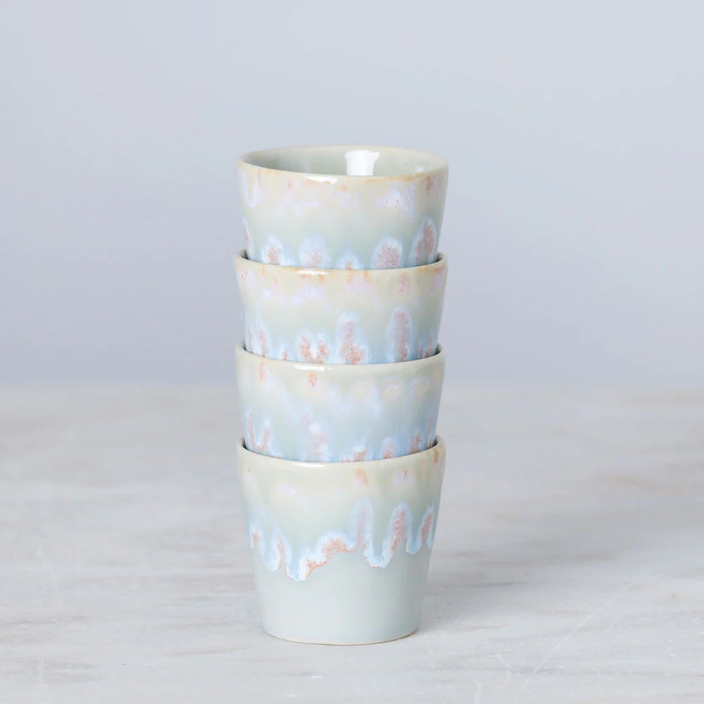 Costa Nova Koffiekopjes Grespresso Multicolor 190 ml - 8 stuks - Gift box