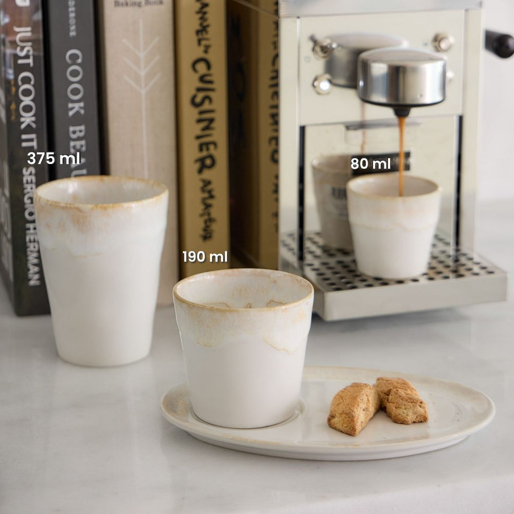 Costa Nova Koffiekopjes Grespresso White 190 ml - 3 stuks