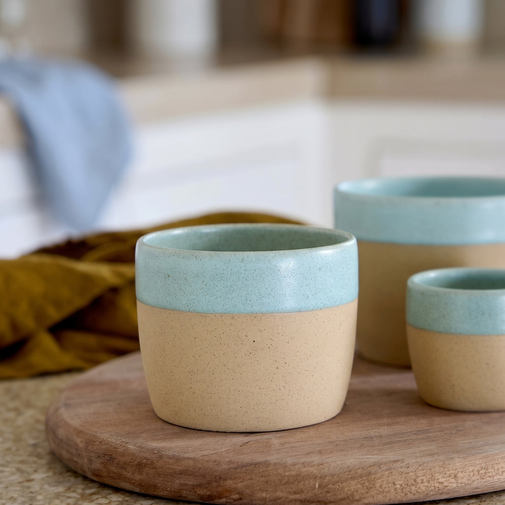 Costa Nova Koffiekopjes Arenito Aqua 200 ml - 6 stuks