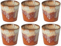 Costa Nova Koffiekopjes Casafina Poterie Caramel-Latte 190 ml - 6 stuks