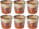 Costa Nova Koffiekopjes Casafina Poterie Caramel-Latte 190 ml - 6 stuks
