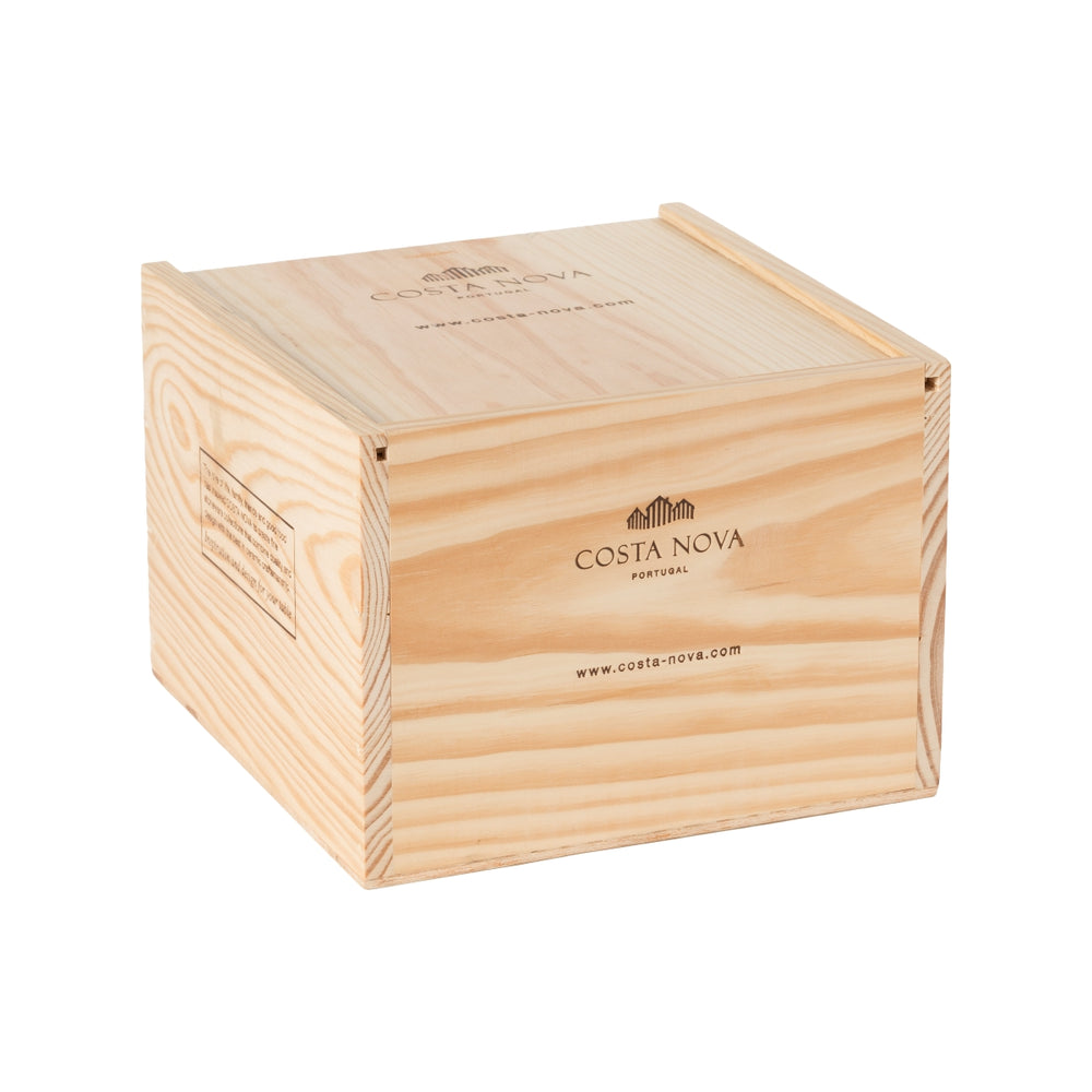 Costa Nova Koffiekopjes Grespresso Soft Pink 190 ml - 8 stuks - Gift box