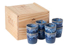 Costa Nova Koffiekopjes Grespresso Denim 190 ml - 8 stuks - Gift box