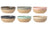 Costa Nova Poke Bowls / Kommen Arenito Multicolor ø 19 cm - 6 stuks