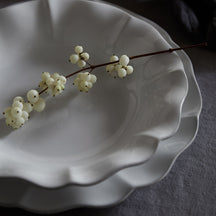 Costa Nova Diepe Borden / Pastaborden Rosa White ø 25 cm - 6 stuks