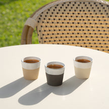 Costa Nova Espresso Kopjes Grespresso Nature 80 ml - 8 stuks - Gift box