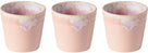 Costa Nova Koffiekopjes Grespresso Soft Pink 190 ml - 3 stuks