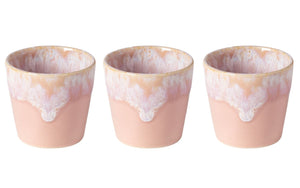 Costa Nova Espresso Kopjes Grespresso Soft Pink 80 ml - 3 stuks