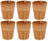 Cosy & Trendy Cappuccino Bekers Bistro Mustard Yellow 290 ml - 6 stuks