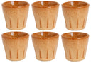 Cosy & Trendy Espresso Kopjes Bistro Mustard Yellow 90 ml - 6 stuks