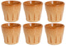 Cosy & Trendy Espresso Kopjes Bistro Mustard Yellow 90 ml - 6 stuks