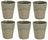Cosy & Trendy Cappuccino Bekers Bistro Thyme Green 290 ml - 6 stuks