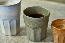 Cosy & Trendy Koffiekopjes / Cappuccino Bekers Bistro Thyme Green 290 ml - 6 stuks