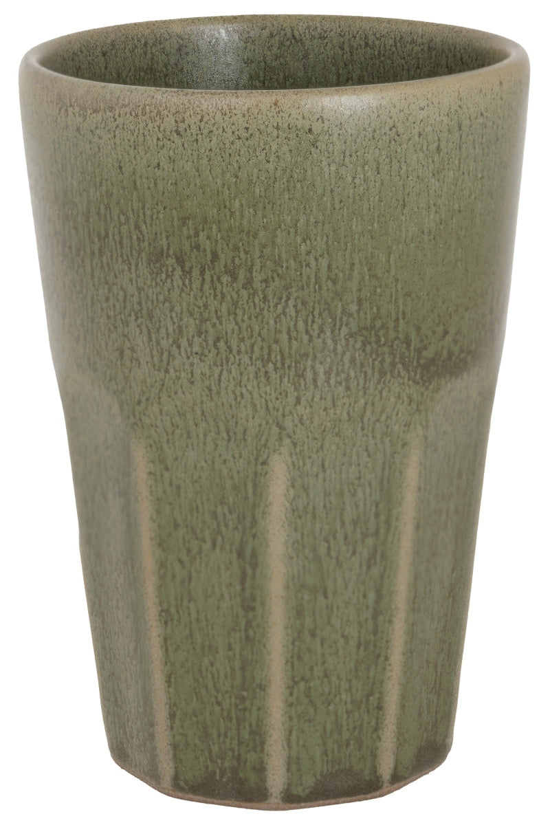 Cosy & Trendy Latte Macchiato Bekers Bistro Thyme Green 450 ml - 6 stuks