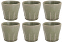 Cosy & Trendy Espresso Kopjes Bistro Thyme Green 90 ml - 6 stuks