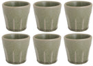Cosy & Trendy Espresso Kopjes Bistro Thyme Green 90 ml - 6 stuks