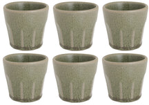 Cosy & Trendy Espresso Kopjes Bistro Thyme Green 90 ml - 6 stuks