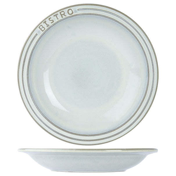 Cosy & Trendy Diepe Borden / Pastaborden Bistro Vintage White ø 26 cm - 6 stuks