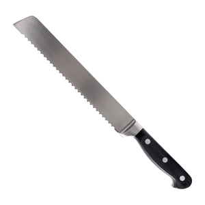 Cosy & Trendy Broodmes Delish Chef 20.5 cm met zwart heft, vrijstaand op witte achtergrond