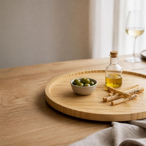 Cosy & Trendy Draaiplateau / Lazy Susan Bamboe ø 30 cm