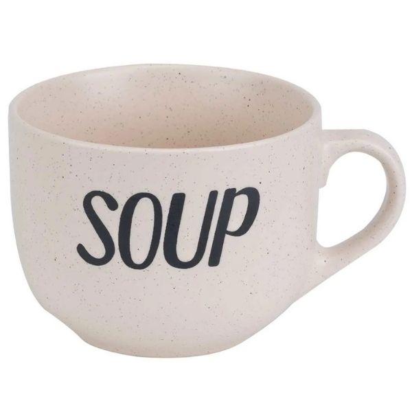 Cosy & Trendy Soepkommen SOUP Creme ø 11 cm / 500 ml - 6 stuks