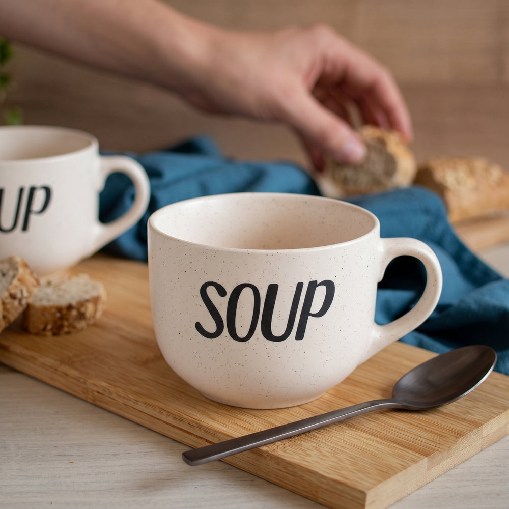 Cosy & Trendy Soepkommen SOUP Creme ø 11 cm / 500 ml - 6 stuks