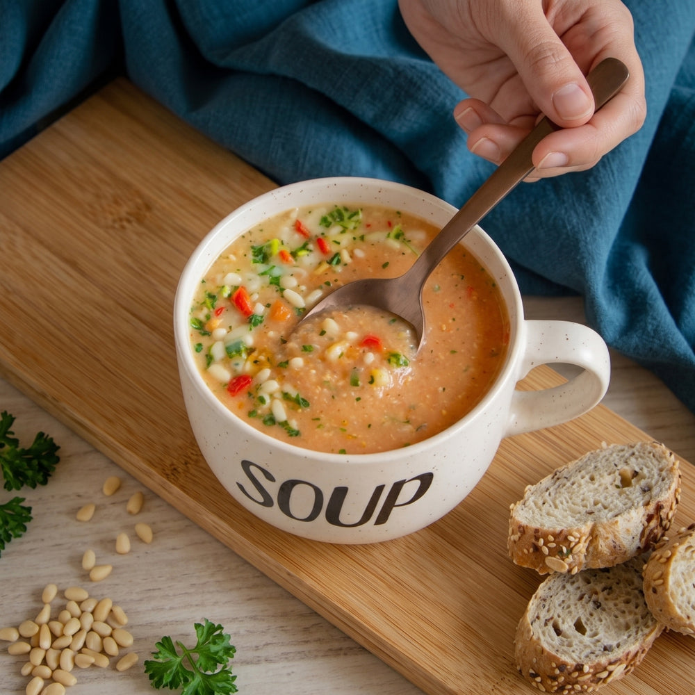Cosy & Trendy Soepkommen SOUP Creme ø 11 cm / 500 ml - 6 stuks