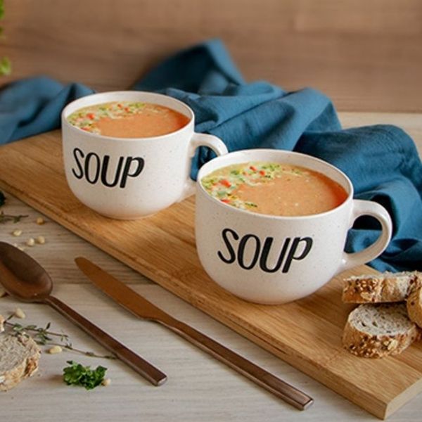 Cosy & Trendy Soepkommen SOUP Creme ø 11 cm / 500 ml - 6 stuks