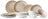 Cosy & Trendy Serviesset Sintra Terracotta 16-delig / 4 personen - 4 dinerborden, 4 ontbijtborden, 4 diepe borden en 4 kommen