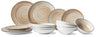 Cosy & Trendy Serviesset Sintra Terracotta 16-delig / 4 personen - 4 dinerborden, 4 ontbijtborden, 4 diepe borden en 4 kommen