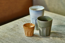 Cosy & Trendy Espresso Kopjes Bistro Mustard Yellow 90 ml - 6 stuks