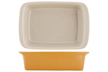 Cosy & Trendy Kleine Ovenschaal / Serveerschaal Aardewerk Fontestic Amber Gold - 16 x 10 x 3.5 cm / 350 ml