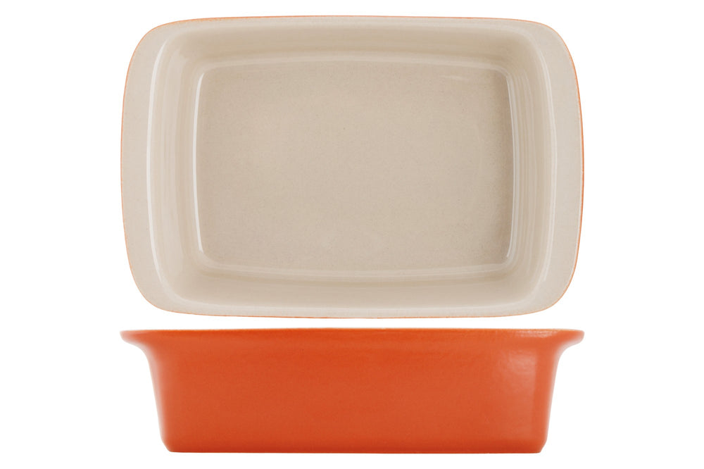 Cosy & Trendy Kleine Ovenschaal / Serveerschaal Aardewerk Fontestic Roest - 16 x 10 x 3.5 cm / 350 ml