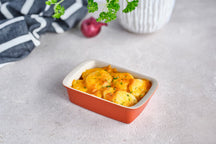 Cosy & Trendy Kleine Ovenschaal / Serveerschaal Aardewerk Fontestic Roest - 16 x 10 x 3.5 cm / 350 ml