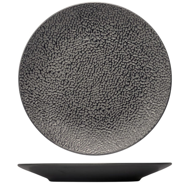 Cosy & Trendy Dinerborden Candy Black ø 26.8 cm - 4 Stuks