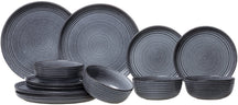 Cosy & Trendy Serviesset Kentucky Grey 12-delig / 4 personen -  4 dinerborden, 4 ontbijtborden en 4 kommen