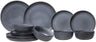 Cosy & Trendy Serviesset Kentucky Grey 12-delig / 4 personen -  4 dinerborden, 4 ontbijtborden en 4 kommen