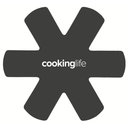 Cookinglife Pannenbeschermers Antraciet ø 38 cm - 2 stuks