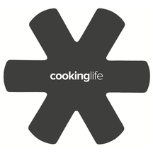 Cookinglife Pannenbeschermers Antraciet ø 38 cm - 2 stuks