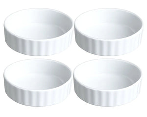Cosy & Trendy Ramekins / Soufflébakje / Creme Brulee Schaaltjes - ø 12 cm - 4 Stuks
