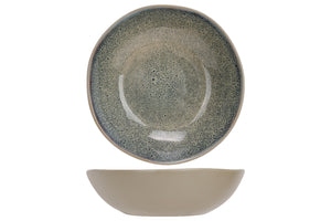 Cosy & Trendy Diepe Borden / Pastaborden Onna Sand-Green ø 19 cm - 6 Stuks