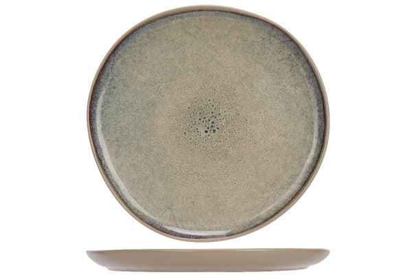 Cosy & Trendy Dinerborden Onna Sand-Green ø 27 cm - 6 Stuks