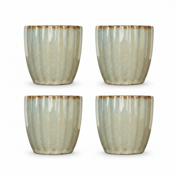Cosy & Trendy Koffiekopjes / Senseo Kopjes  - Astera Ocean Crème - 240 ml - 4 Stuks
