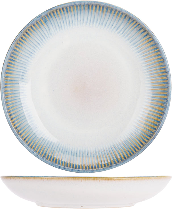 Cosy & Trendy Diepe Borden / Pastaborden Listra Ocean ø 21 cm - 4 Stuks