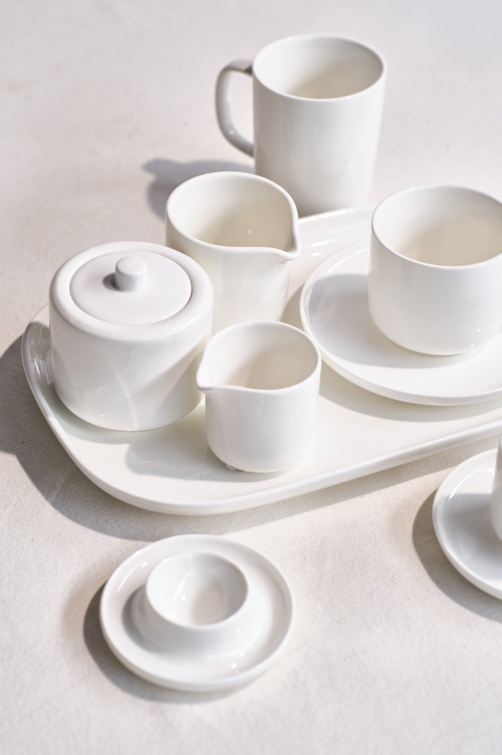 Cosy & Trendy Mokken Moon White 290 ml - 4 Stuks